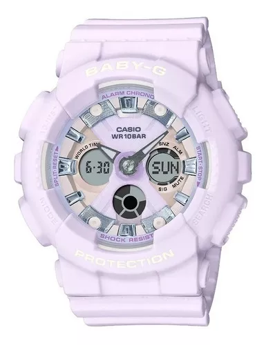 Reloj Mujer Casio Baby-g Bgd-565s-7d Joyeria Esponda Color de la malla  Transparente