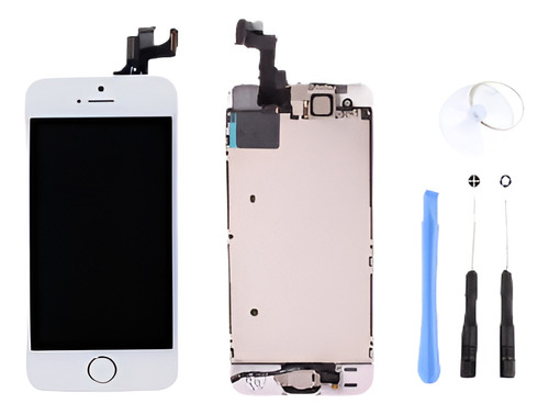Para El iPhone 5s Blanco Lcd Display + Touch Pantalla Digita