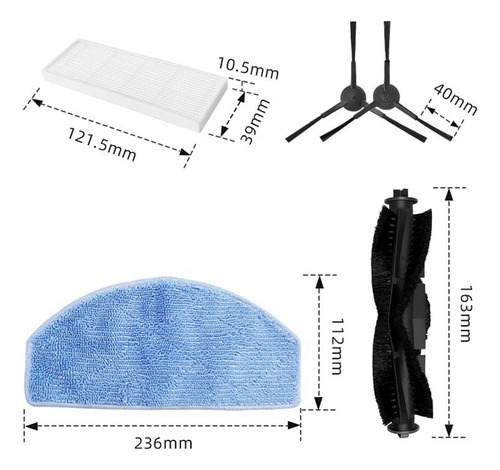 Kit De Piezas De Recambio Y Accesorios, Para Tikom G8000, G8