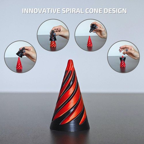 Juguete De Descompresión De Cono En Espiral Impossible Cone