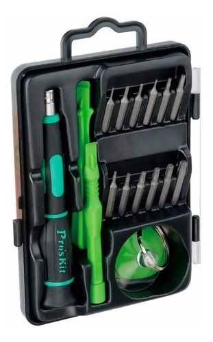 Imagen 3 de 7 de Kit Para Set Celulares Proskit Sd-9314 Puntas Torx Ts1 Ph Pl
