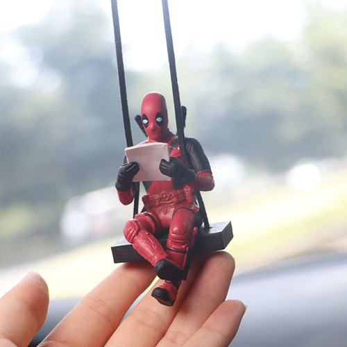 Pf Deadpool Accesorio Colgante For Espejo Retrovisor De
