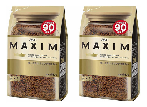 Agf Maxim Japan Bolsa De Café Instantánea (6.35 onzas Versió