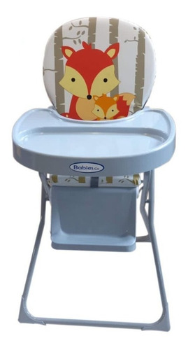 Silla De Comer Bebe Plegable Con Cinturon Baby & Co