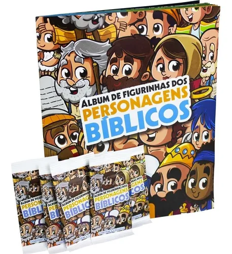 Kit 2 Álbum De Figurinhas Turma Da Bíblia Todas Figurinhas | Parcelamento sem juros Kit 2 Álbum De Figurinhas Turma Da Bíblia Todas Figurinhas | Parcelamento sem juros