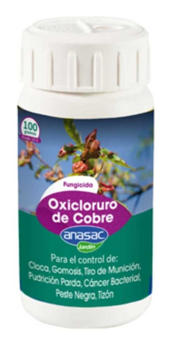 Fungicida Oxicloruro De Cobre 100 Gramos 