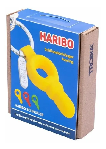 Llavero Troika Haribo Schnuller Color Amarillo