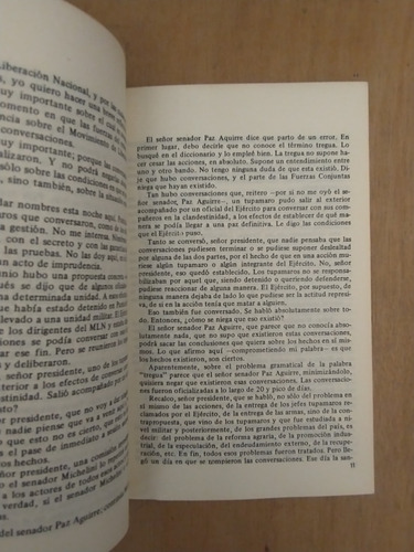 La Tregua Armada Y Actas Tupamaras - Eleuterio Huidobro (Usado)