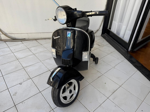 Para Niños Moto A Batería Vespa 150 Cm-shh4003-3 No Envio !! Negro (Usado)