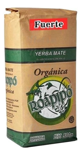 Yerba Organica Fuerte Roapipo 500 G