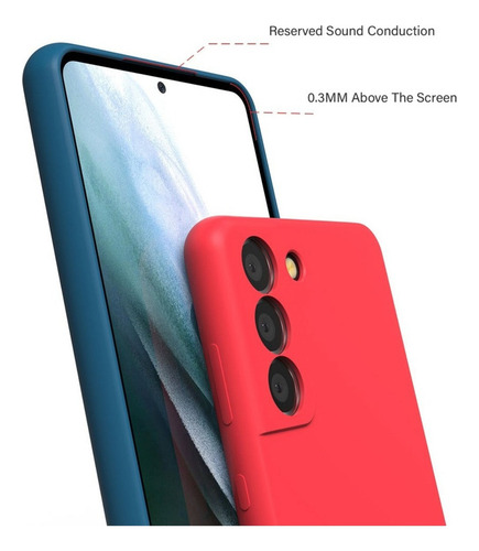 Funda De Silicona For Samsung Galaxy S23 S23 Plus Ultra