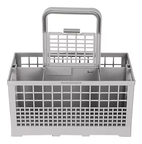 Noa Store Cesta de cubiertos para lavavajillas (9.5 x 5.4 x 4.8 pulgadas)  para utensilios compatible con la mayoría de las marcas: GE, Whirlpool