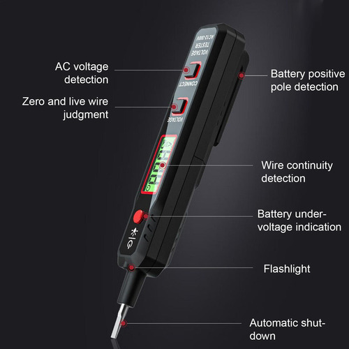 Herramienta Eléctrica De Probador De Cables Pluma De Probado
