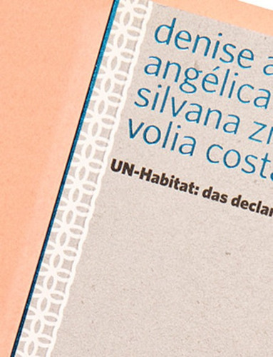 UN-Habitat: Das declarações aos compromissos, de Antonucci, Denise. Série Coleção RG bolso (7), vol. 7. Romano Guerra Editora, capa mole em português, 2010