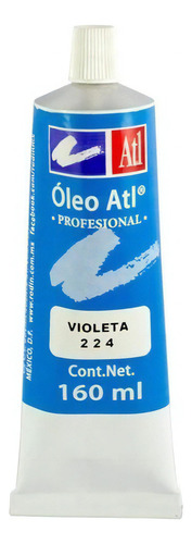 Oleo Atl T-40 160ml Arte Pintura A Escoger Color Violeta No. 224 1pz
