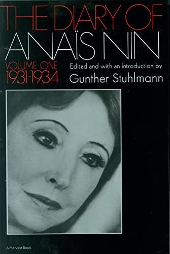Book : The Diary Of Anais Nin, Vol. 1 1931-1934 - Anais Nin