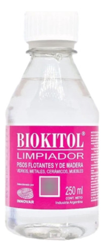 Limpiador Pisos Plastificado Flotante Y Madera 250 Biokitol 