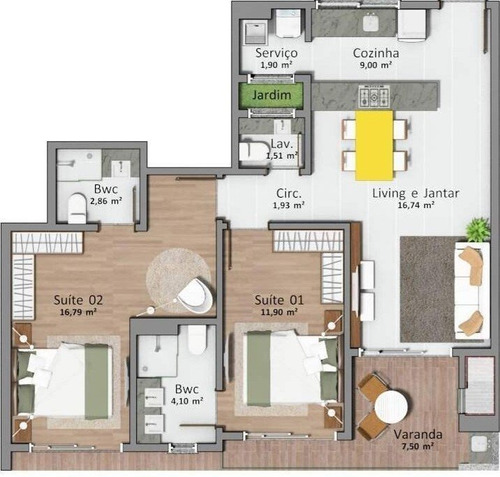 Imagem 25 de 26 de Apartamento À Venda No Bairro Santo Antônio De Lisboa - Florianópolis/sc - O-25528-42147