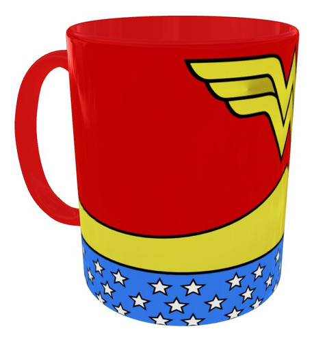 Mugs Wonder Woman Mujer Maravilla Pocillo Gamers