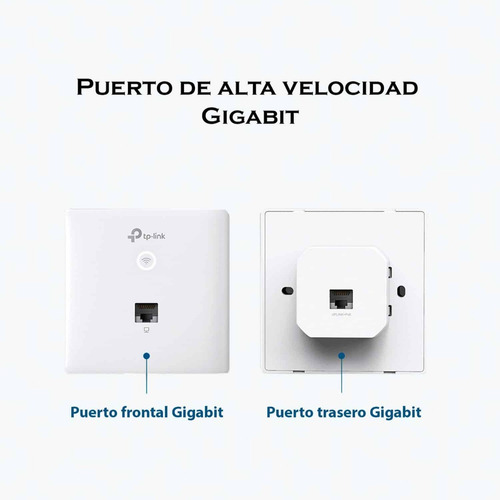 Punto De Acceso Gigabit Para Pared Omada Ac1200 Eap230-wall