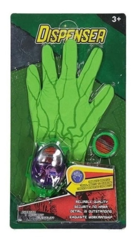 Imagem 4 de 4 de Luva Lança Discos Heróis Vingadores Brinquedo C/ Som E Luzes