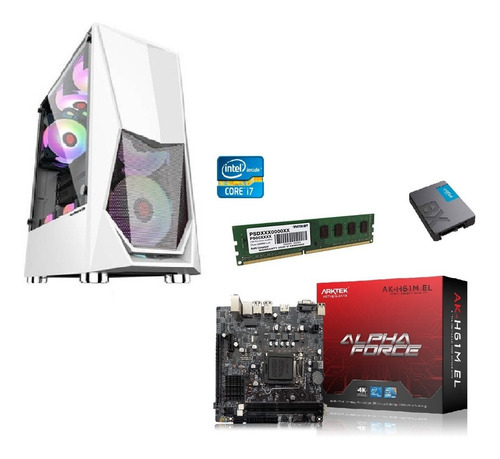 Imagen 1 de 1 de Computadora Core I7 3770 / 8gb / Ssd 480gb. Case Gamers