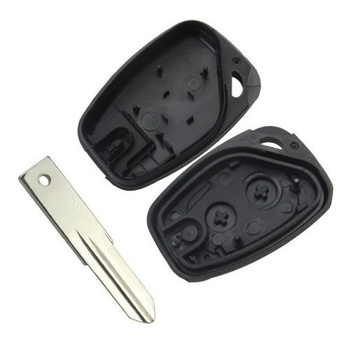 Imagen 2 de 9 de Carcasa Llave Renault 2 Botones Master Symbol Logan Vac102