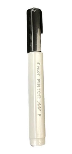 Imagen 1 de 2 de Marcador Pilot Pintor F 1.0 Mm Negro