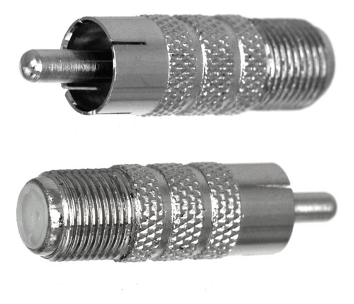 Cess F Tipo Para El Conector Adaptador De Enchufe Rca (2