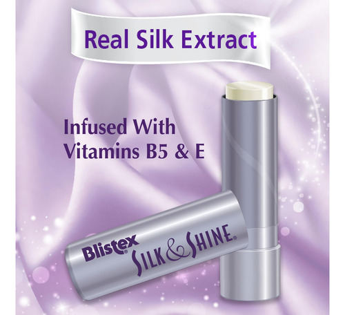 Bálsamo Labial Silk & Shine 0.13 Oz X 6 Unidades