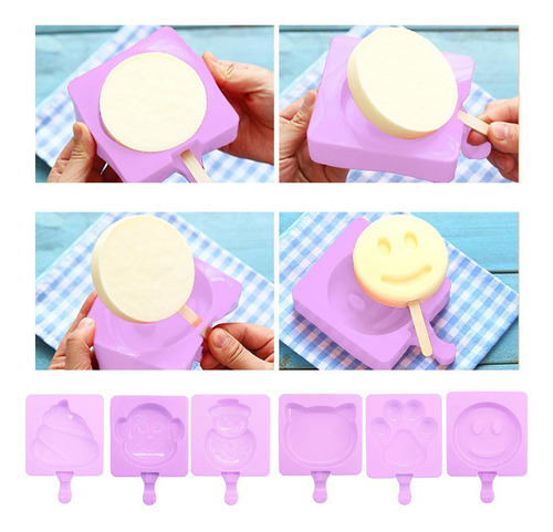 Molde Para Helado 2 Piezas