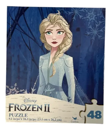 Rompecabezas Para Niños 48 Piezas Frozen 2 Elsa Disney | MercadoLibre