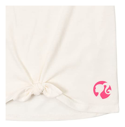 Conjunto De Ropa De Barbie Big Girls Con Estampado De Camise