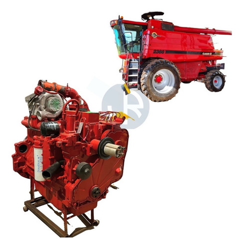 Motor Diesel Cummins 8.3l 6ctaa Revisado E Montado Completo (Recondicionado)