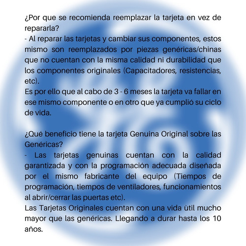 Tarjeta Neveras General Electric 2 Puertas Profile Artica