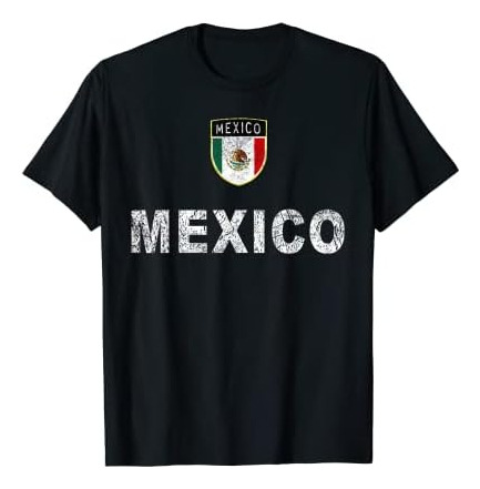 Playera De Los Amantes Del Fútbol De La Bandera Mexicana De