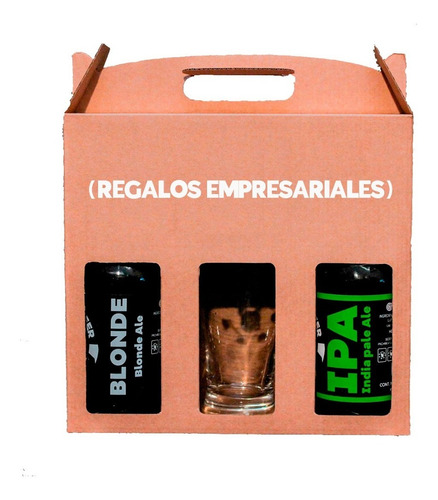 Regalo Empresarial, Cervezas En Caja Personalizada O Lisa