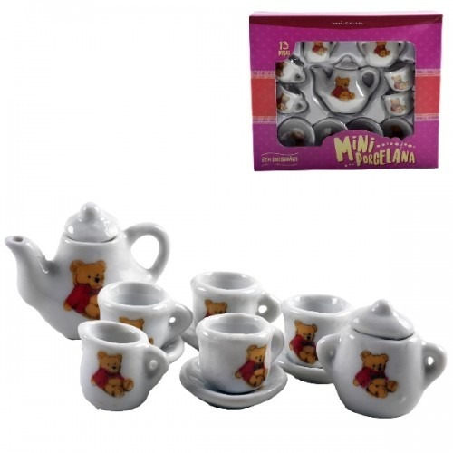 Conjunto Mini Porcelana Chá De Boneca 12pçs Super Promoção