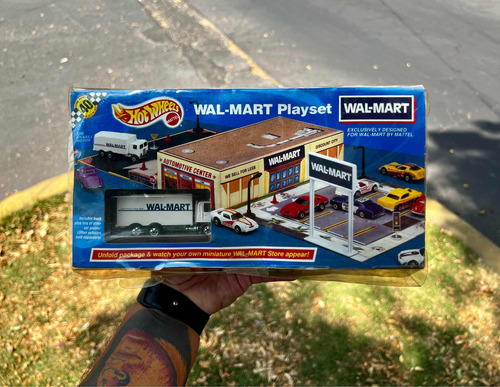 Set De Hot Wheels De Walmart De 1991 Con Celofan Original