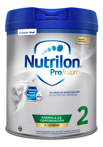 Nutricia Bagó Nutrilon 2 Profutura Leche En Polvo 800g Leche