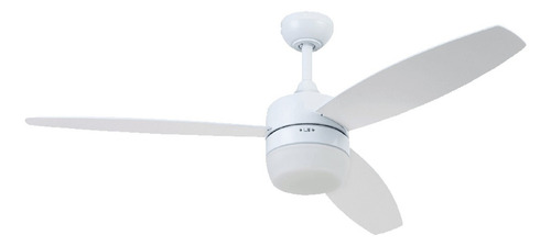Ventilador De Techo Smart Prominence Home 52'' Cntrl Remoto Cantidad De Aspas 3 Estructura Blanco Diámetro 132 Cm Material De Las Aspas Madera