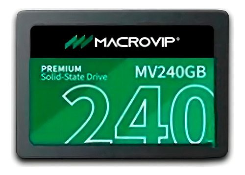 Hd Ssd Macrovip 240gb De 2.5 Sata 3 - Mv240gb Preto