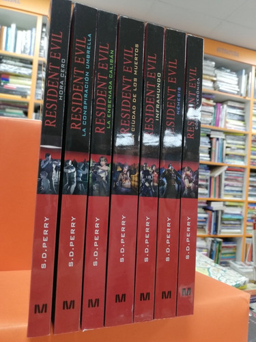 Pack 7 Libros De Resident Evil (en Español) - S. D. Perry