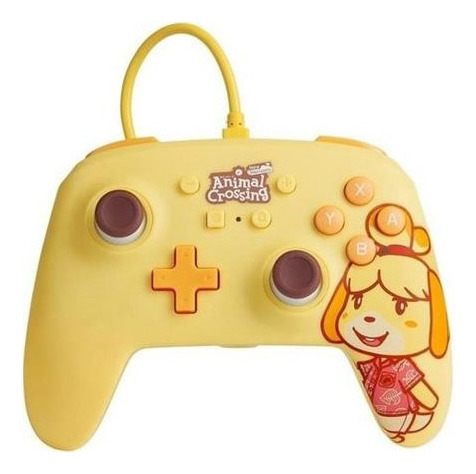 Joystick Nintendo Switch Powera Cableado Isabelle Amarillo