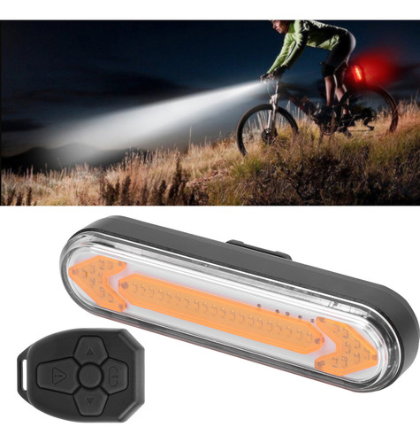 Intermitente Trasero Para Bicicleta De Montaña Con Mando A D