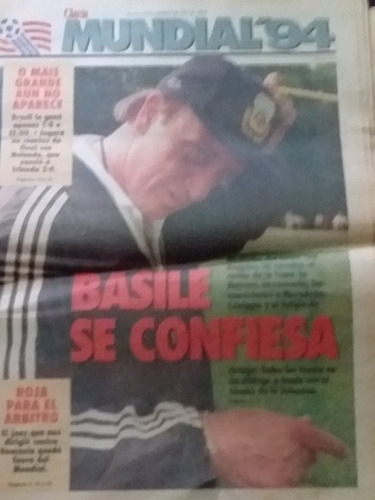 Clarin Mundial 94 Basile Se Confiesa