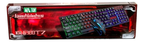 Pack Teclado Y Mouse Gamer Led Rgb Retroalimentado