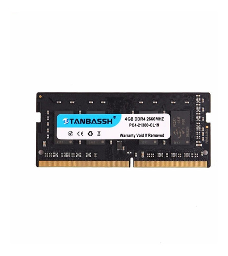 Memoria Ram Sodimm Tanbassh 4gb Ddr4 2400mhz Para Laptop All