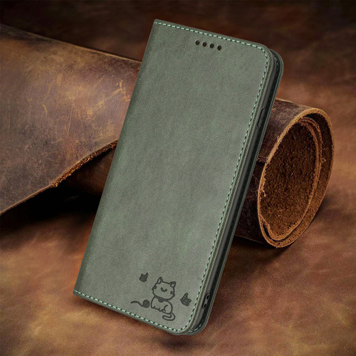 Funda De Piel Estampada Para Motorola G34/e14 4g, G04s, 4g, Bloqueo De Tarjetas, Ranuras Para Tarjetas