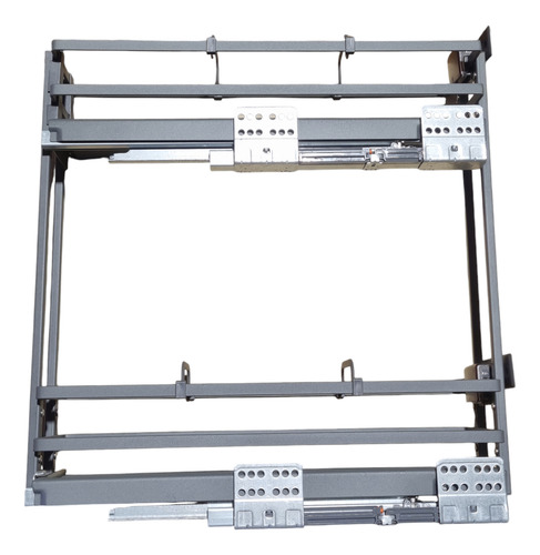 Especiero 20cm 2 Pisos Rieles Ocultos Izquie + 4 Separador